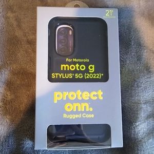 Motorola Moto G Stylus 5G 2022 Rugged Phone Case Protect Onn